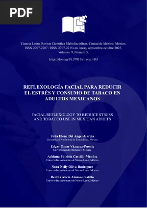 Reflexología Facial para Reducir el Estrés y el Consumo de Tabaco