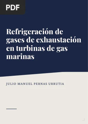 Refrigeración de gases de exhaustación en turbinas de gas marinas