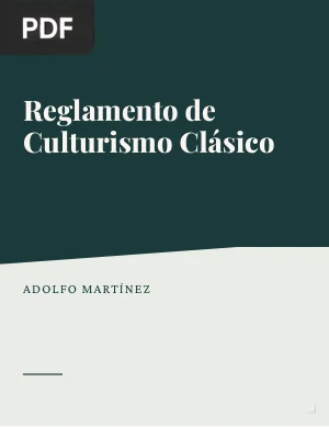 Reglamento de Culturismo Clásico