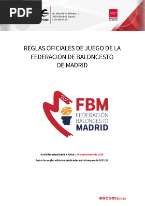 Reglas Oficiales de Juego de Baloncesto 2024-2025