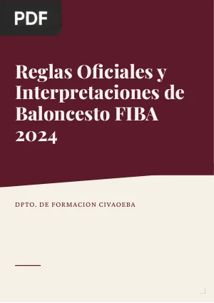 Reglas Oficiales y Interpretaciones de Baloncesto FIBA 2024