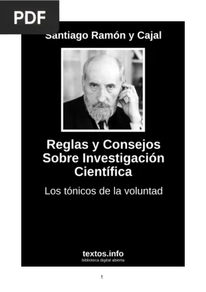 Reglas y consejos sobre investigación científica (Los tónicos de la voluntad)