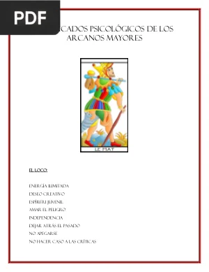 Significados Psicológicos de los Arcanos Mayores