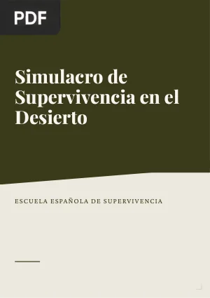 Simulacro de Supervivencia en el Desierto