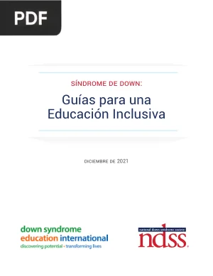 Síndrome de Down: Guías para una Educación Inclusiva