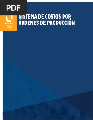Sistema de Costos por Órdenes de Producción
