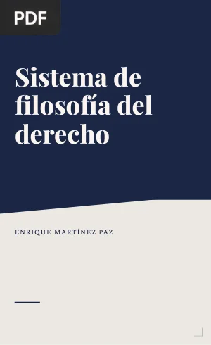 Sistema de filosofía del derecho