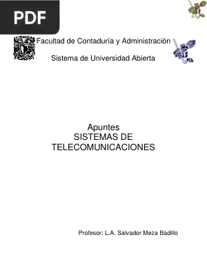 Sistemas de Telecomunicaciones