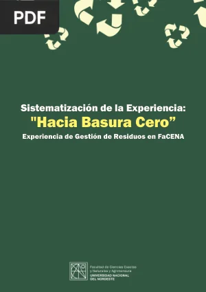 Sistematización de la experiencia: Hacia Basura Cero