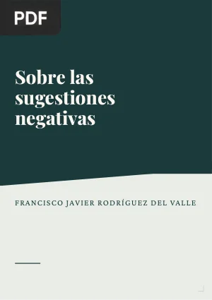 Sobre las sugestiones negativas