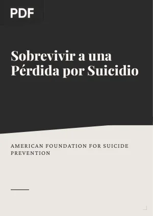 Sobrevivir a una Pérdida por Suicidio