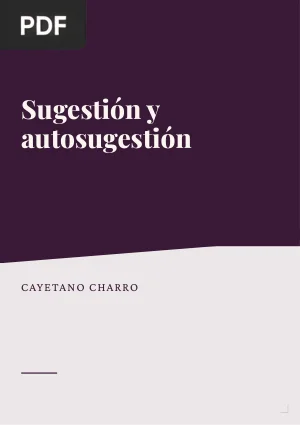 Sugestión y Autosugestión