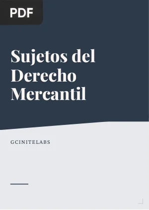 Sujetos del Derecho Mercantil