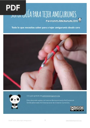 Super guía para tejer amigurumis