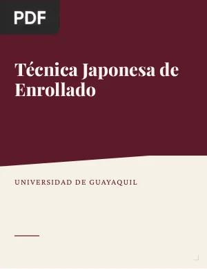 Técnica japonesa de enrollado (maki): nuevas propuestas culinarias