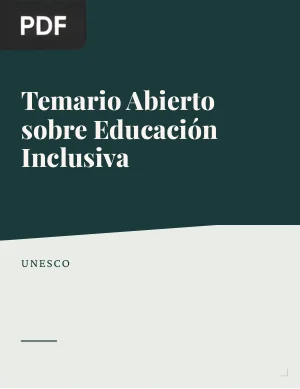 Temario Abierto sobre Educación Inclusiva