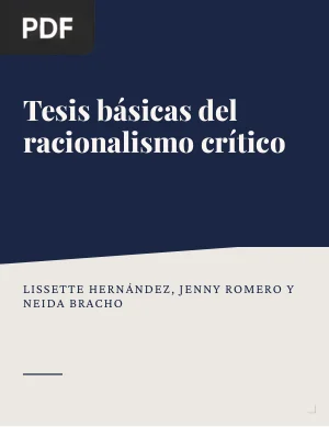Tesis básicas del racionalismo crítico