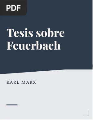 Tesis sobre Feuerbach
