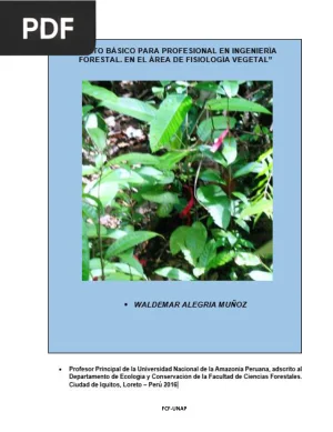 Texto Básico de Fisiología Vegetal