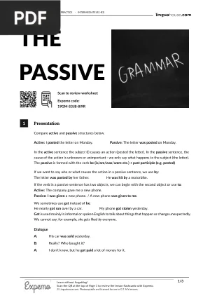 The Passive (B1-B2)
