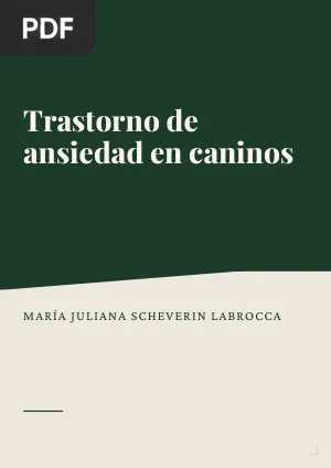 Trastorno de ansiedad en caninos