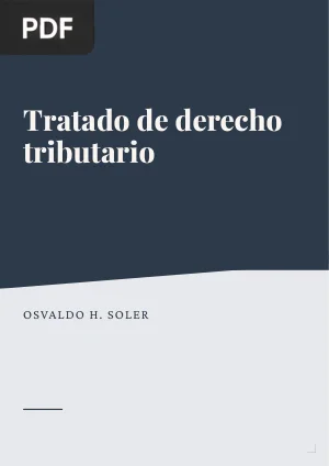 Tratado de derecho tributario