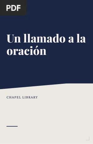 Un llamado a la oración