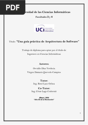 Una guía práctica de Arquitectura de Software