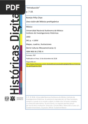 Una Visión del México Prehispánico