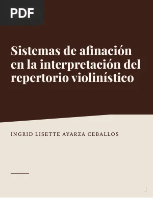 Uso de los distintos temperamentos o sistemas de afinación en la interpretación del repertorio violinístico